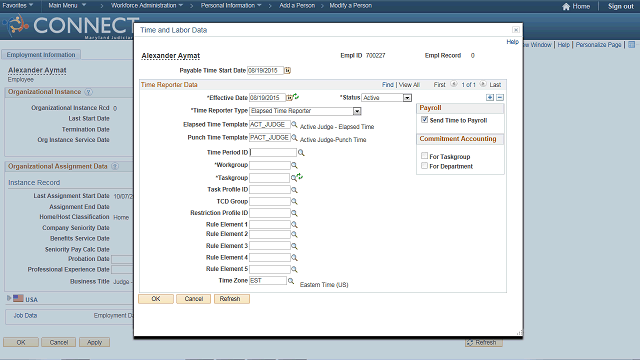Screen image of this step