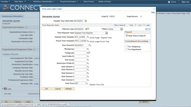 Screen image of this step