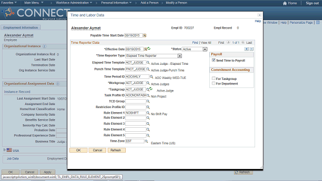 Screen image of this step
