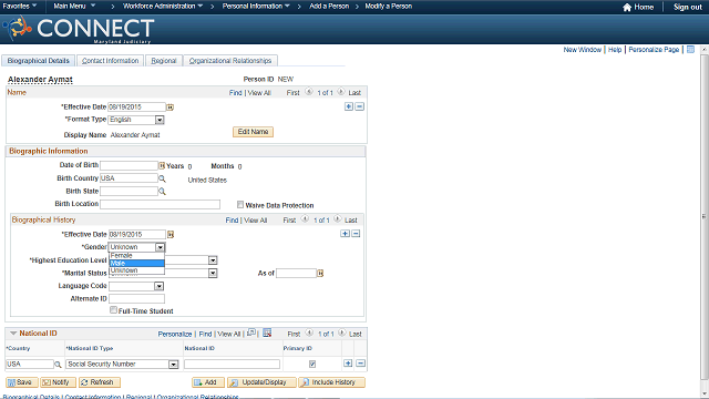 Screen image of this step
