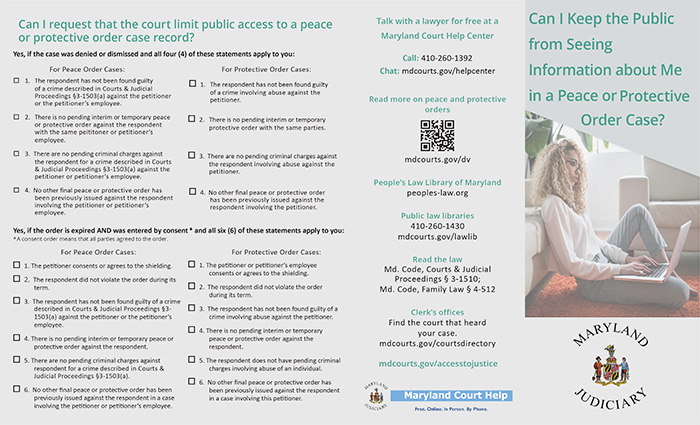 Green ATJ Peace Protective Order Brochure