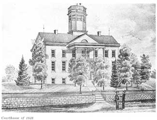 Historic Carroll County Courthouse of 1838