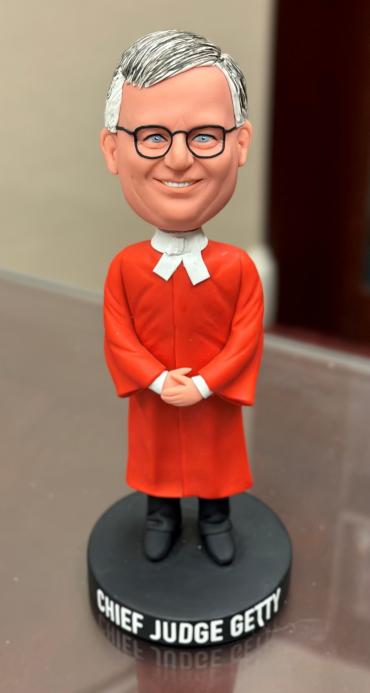Chief Judge Getty Bobblehead