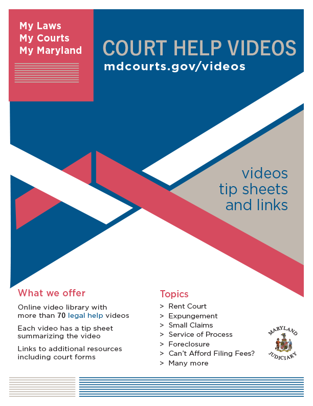 remote hearings video series flier