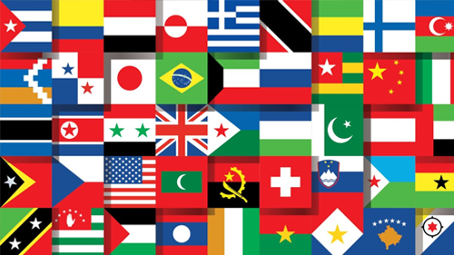 image of country flags from all over the world