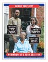 she belongs in a nursing home, she belongs with us family poster