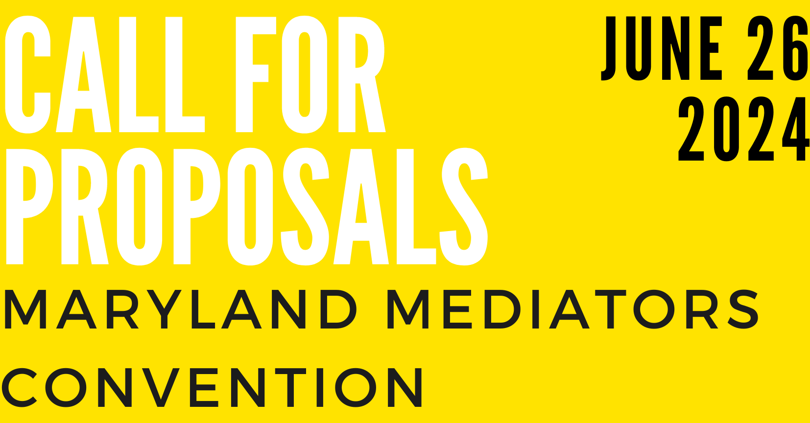 Convention Call for Proposals
