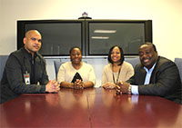 Karuna Biswas, Carolyn Fleary, Marquita Spriggs, and Anoh Brou