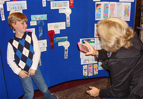 Bookmark Contest Reception Attendees 2014