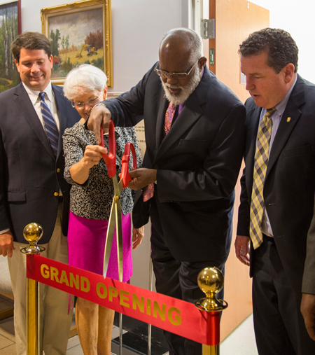 new salisbury courthouse walk-in center opening ceremony